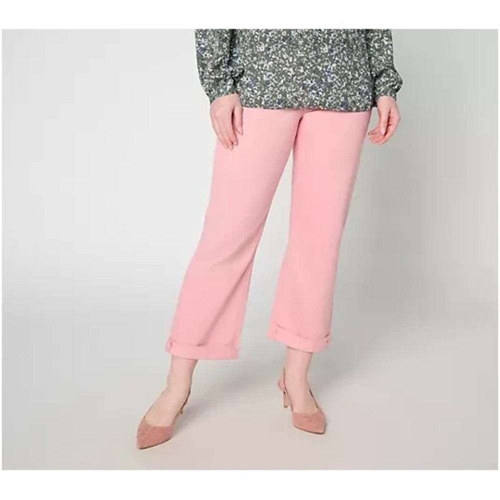 NYDJ Tall Cool Embrace Bailey Relaxed Straight Leg Crop Jeans Aphrodite, Tall 4